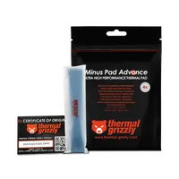 Lot de 4 Pads Thermiques Thermal Grizzly Minus Pad Advance 120x20x3mm Noir - 4