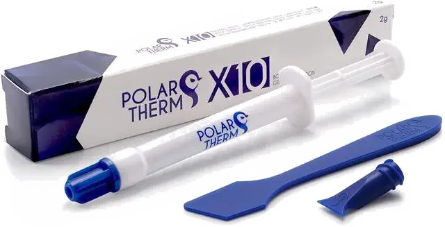 Pâte Thermique Polartherm X-10 (2G) - Haute Conductivité pour PC