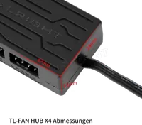 Contrôleur et Hub PWM/ARGB Thermalright TL-FAN-HUB Controller Rev.A - Noir