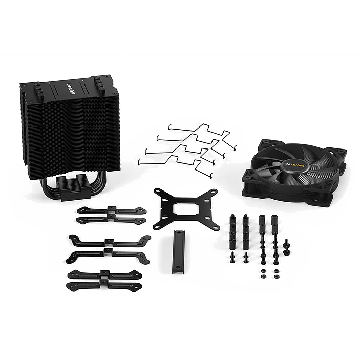 Kit de Montage be quiet! Socket LGA 1700 Noir - Compatibilité Étendue