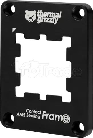 Cadre de Fixation CPU Thermal Grizzly Contact Sealing Frame pour Socket AM5 - Noir