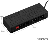 Contrôleur/Hub PWM Thermalright TL-FAN HUB X4 - 4 Ports Ventilateurs - 2