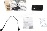 Hub de Contrôle Ventilateurs PWM et ARGB Thermalright TL-FAN-HUB Controller Rev.A Noir - 2