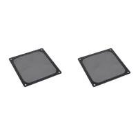 Lot de 2 Filtres à Poussière Magnétiques pour Ventilateurs 40mm - Noir - 3