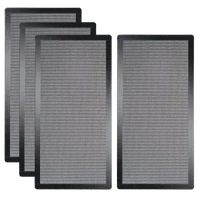 Lot de 2 Filtres à Poussière Magnétiques pour Ventilateurs 40mm - Noir - 4