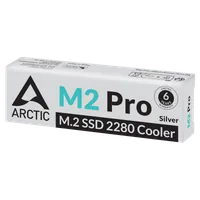 ARCTIC M2 Pro (Silver) M.2 NVMe SSD Dissipateur thermique/Radiateur Argent 1 pièce(s) - 5