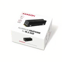 Axagon CLR-M2XT - Dissipateur thermique passif pour SSD M.2 Aluminium - 6