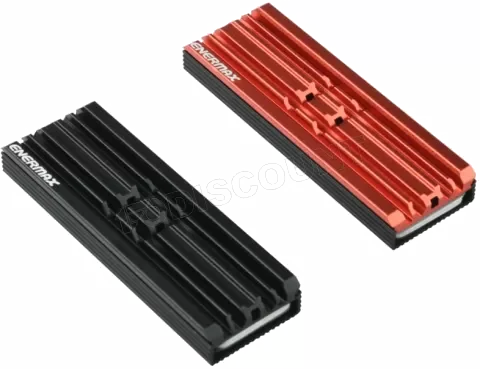Dissipateur Thermique pour SSD M.2 2280 - Rouge