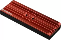 Dissipateur Thermique pour SSD M.2 2280 - Rouge - 2