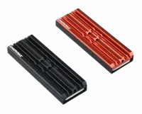 Dissipateur Thermique pour SSD M.2 2280 - Rouge - 4