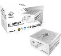 Alimentation ASRock Steel Legend 850W 80+ Gold Blanc - 1