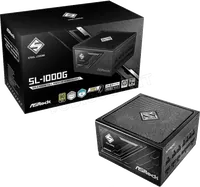 Alimentation ASRock Steel Legend 1000W 80+ Gold ATX 3.1 - Noir - 2