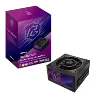 Alimentation ASRock Phantom Gaming PG-1000G 1000W 80+ Gold ATX 3.1 Modulaire - 1