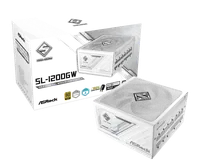 Alimentation ASRock Steel Legend 1000W 80 PLUS Gold - Blanc - 1