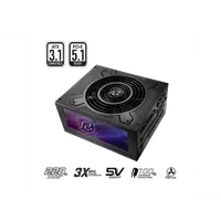 Alimentation ASRock Phantom Gaming 1600W 80+ Gold Modulaire ATX 3.1 / PCIe 5.1 - 1