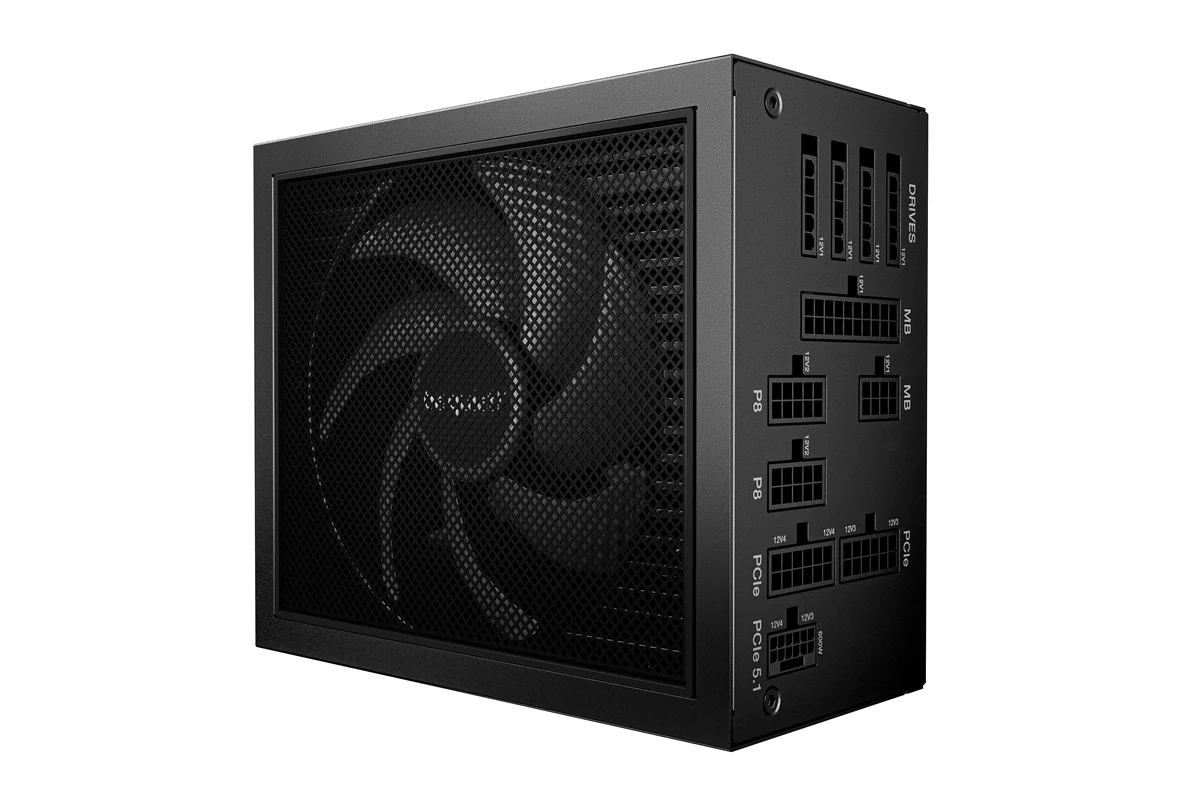 be quiet! Dark Power 14 850 W | Alimentation ATX 3.1 | refroidissement actif ou mode semi-passif | 80 Plus Titanium