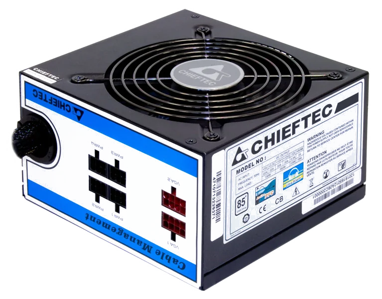 Chieftec CTG-750C unité d'alimentation d'énergie 750 W 24-pin ATX ATX Noir