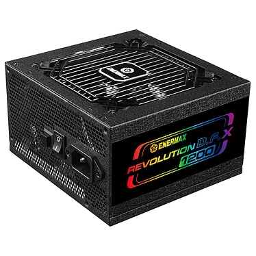 Alimentation PC Enermax Revolution D.F.X 1200W ATX 3.1 80+ Gold Modulaire RGB