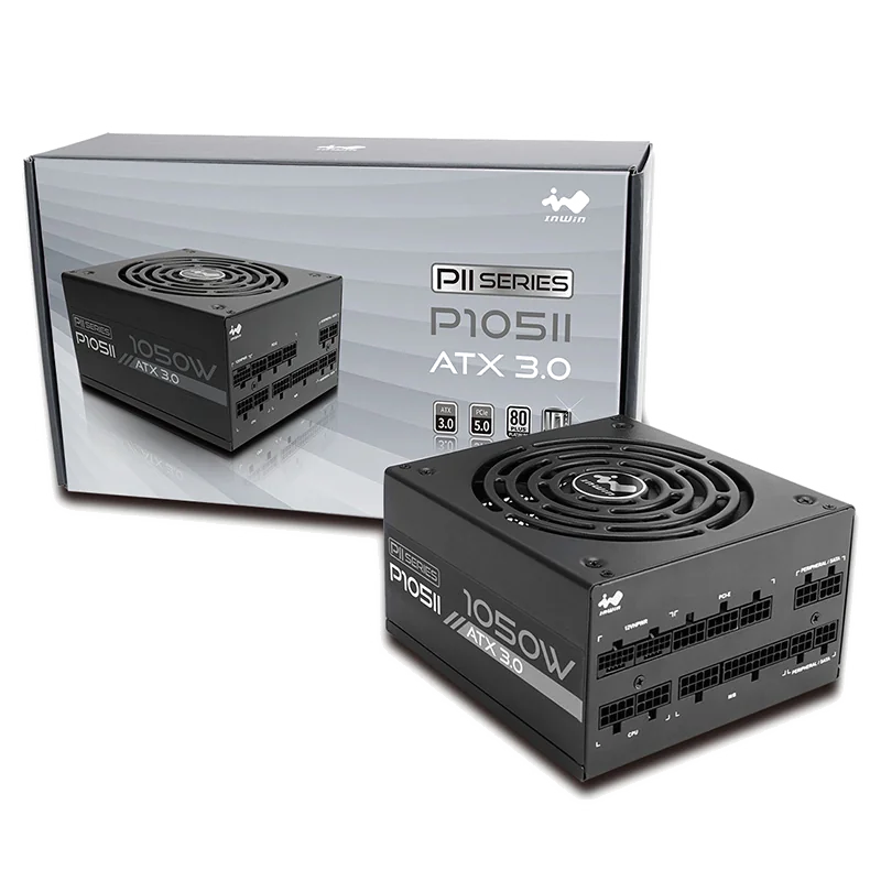 Alimentation PC InWin PII Series 1050W Modulaire 80 Plus Platinum ATX 3.0
