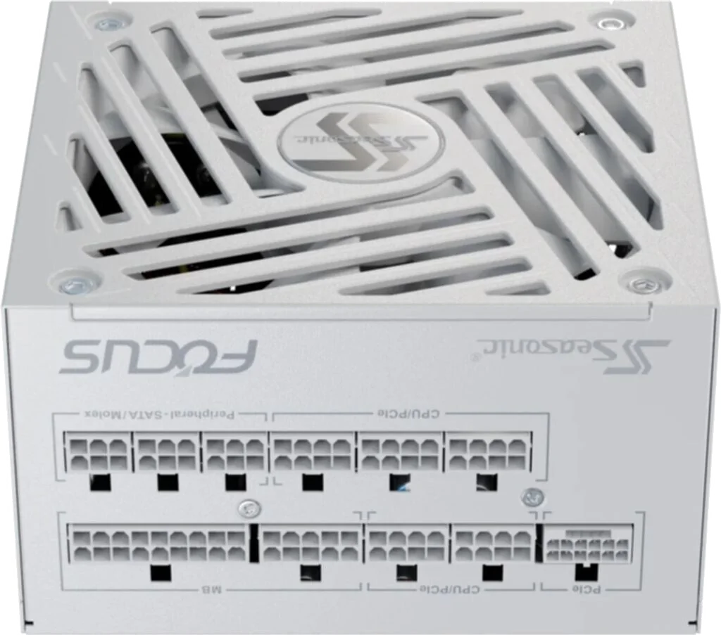 Alimentation PC Seasonic Focus GX-850 ATX 3.1 (2024) - 850W Blanc