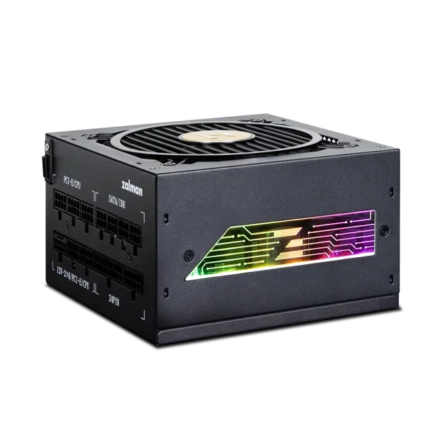 Alimentation Zalman TeraMax II ZM850-TMX2 VIEW 850W 80 Plus Gold ATX 3.1 Modulaire