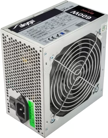 Alimentation ATX Akyga Basic AK-B1 - 600W (Gris)