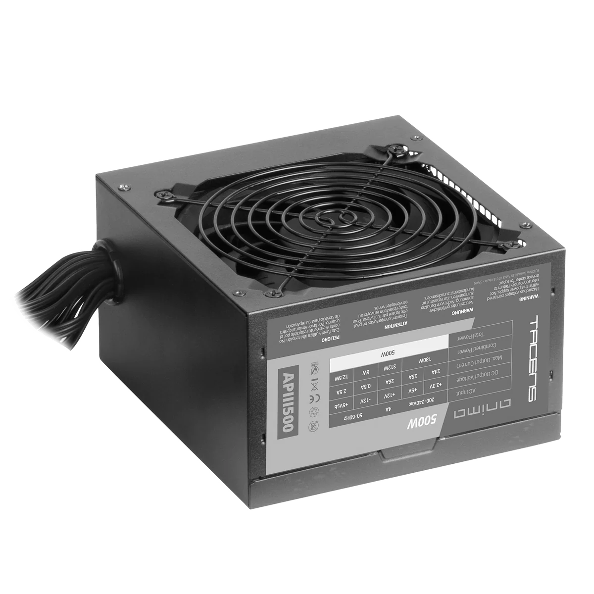 Tacens Anima APIII500 - Alimentation ATX 500W