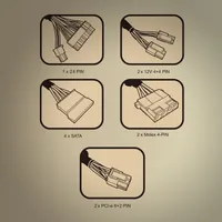 Tacens Anima APIII850 - Alimentation ATX 850W 80 PLUS Bronze - 6