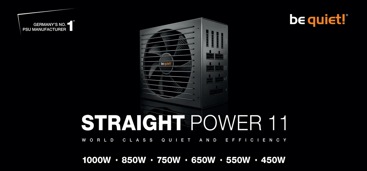 Alimentation ATX be quiet! System Power 11M - 650W (Noir) Version SI