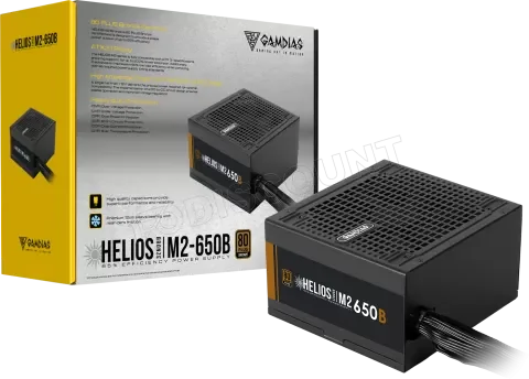 Alimentation GAMDIAS Helios M2 - 650W 80 Plus Bronze ATX 3.1