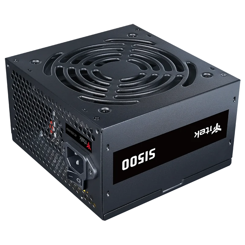 itek SI500 unité d'alimentation d'énergie 500 W 20+4 pin ATX ATX Noir