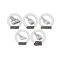 Mars Gaming MPIII650 unité d'alimentation d'énergie 650 W 20+4 pin ATX ATX Noir - 9