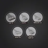 Mars Gaming MPIII750 - Alimentation ATX 750W - 9