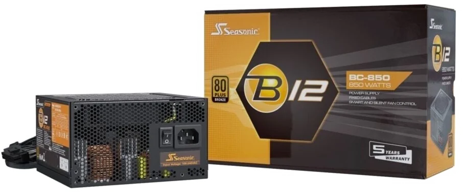 Alimentation PC Seasonic Core BC-850 - 850W 80+ Bronze