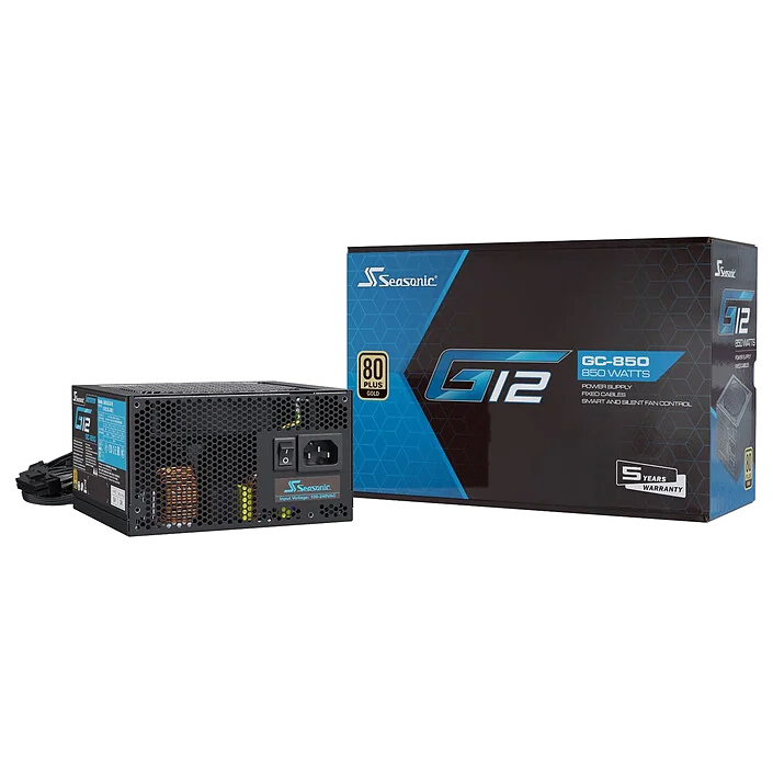 Alimentation PC Seasonic Core GC-850 - 850W 80 PLUS Gold ATX 3.1