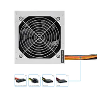 TooQ TQEP-500S-INT - Alimentation 500W ATX Argent - 5