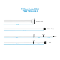 TooQ Ecopower II TFX OEM unité d'alimentation d'énergie 500 W 20+4 pin ATX Argent - 8