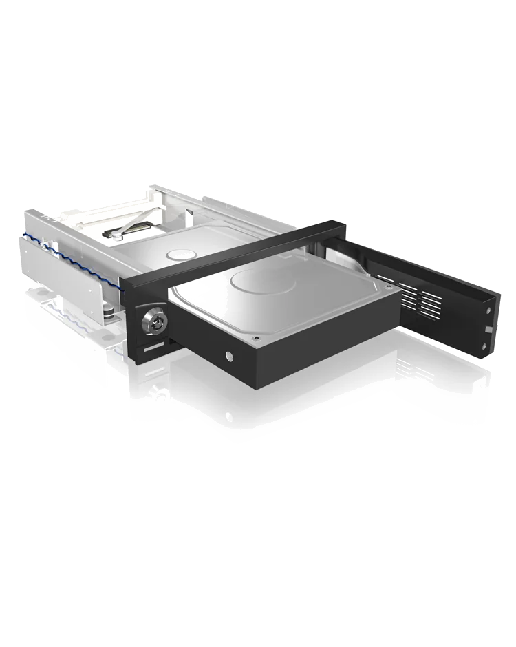 ICY BOX IB-168SK-B 13,3 cm (5.25") Panneau de support Noir