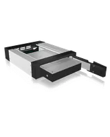 ICY BOX IB-158SSK-B 13,3 cm (5.25") Panneau de support Noir - 5