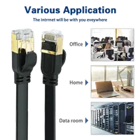 Cordon RJ45 Catégorie 6 F/UTP 1m Rouge - Haute Performance Réseau - 2