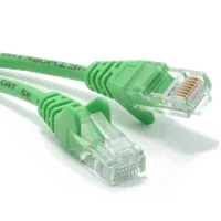 Cordon Réseau RJ45 Catégorie 6 F/UTP 2m Vert - Haute Performance - 2