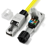 Câble Réseau RJ45 Catégorie 6 F/UTP - 3 Mètres - Gris - 3