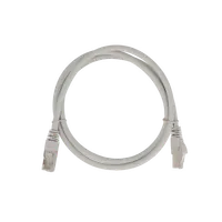 Cordon Réseau RJ45 Catégorie 6 S/FTP Droit 2m Gris - Haute Performance - 2