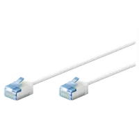 Câble Réseau RJ45 Catégorie 6A SSTP/S-FTP Droit 20m Blanc
