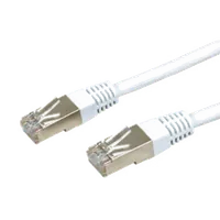 Câble Réseau RJ45 Catégorie 6A SSTP/S-FTP Droit 20m Blanc - 2