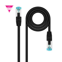 Nanocable 10.20.1700-L25-BK câble de réseau Noir 0,25 m Cat7 SF/UTP (S-FTP)