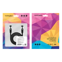 Nanocable 10.20.2003-BK câble de réseau Noir 3 m Cat8.1 S/FTP (S-STP) - 5