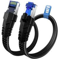 Câble Réseau RJ45 Catégorie 8 SSTP/S/FTP - Haute Performance 40Gbps - 4