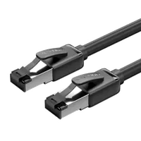 Câble Réseau Vention RJ45 SFTP Cat.8 - 1m - Noir