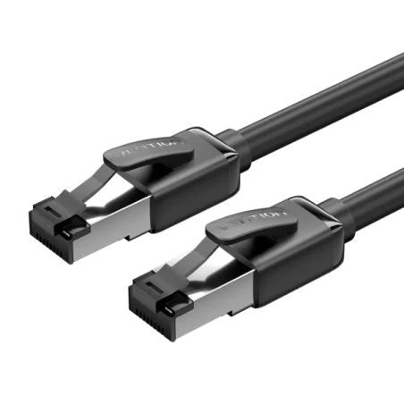 Câble Réseau Vention RJ45 SFTP Cat.8 - 1m - Noir